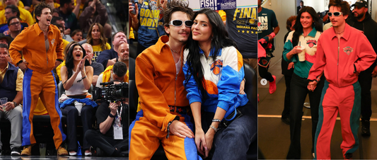 When the Knicks Got a Fashion Assist from Timothée & Kylie