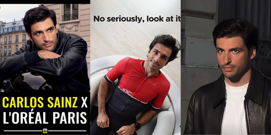 Carlos Sainz x L’Oréal Paris: A Strategic Drive into Modern Masculinity