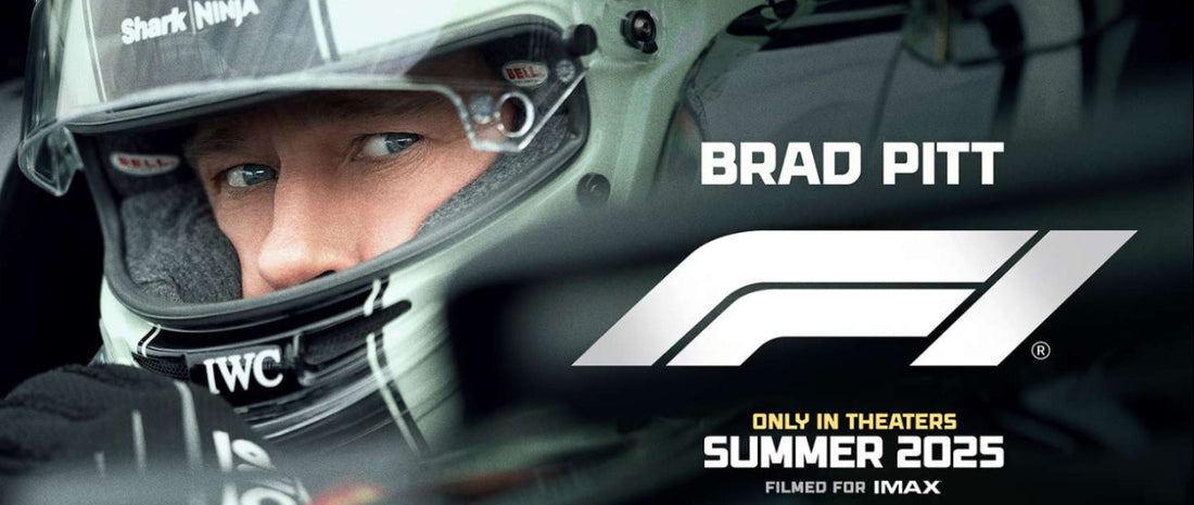 Brad Pitt Drove F1 Cars at 180 mph for the Big Screen