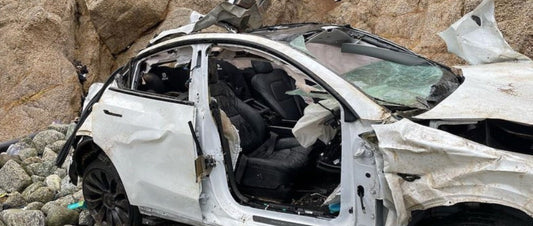 When a Tesla Flew Off a Cliff