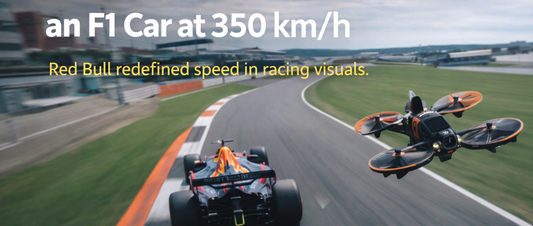 What Happened When a Drone Chased a Formula 1 Car at 350 km/h