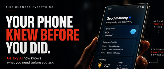 Galaxy AI: When Your Phone Started Thinking Ahead