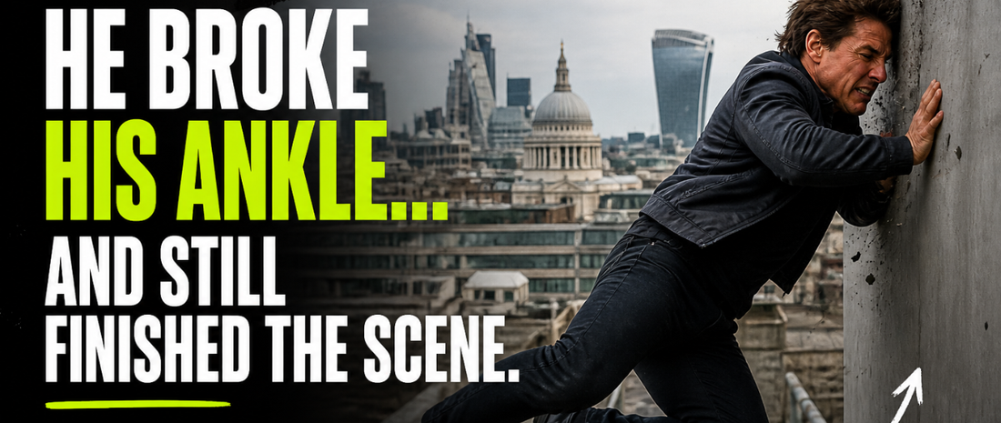 He Broke His Ankle… And Still Finished the Scene