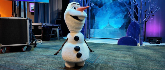 The Moment Olaf Stepped Onstage, AI Felt Real