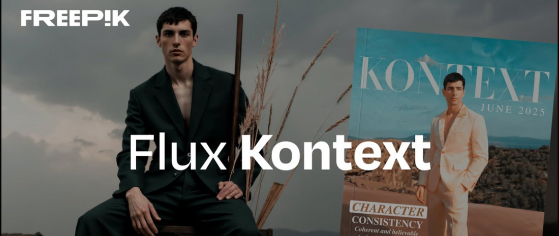 FLUX Kontext Arrived on Freepik — Redefining AI-Powered Image Editing