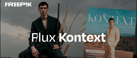 FLUX Kontext Arrived on Freepik — Redefining AI-Powered Image Editing