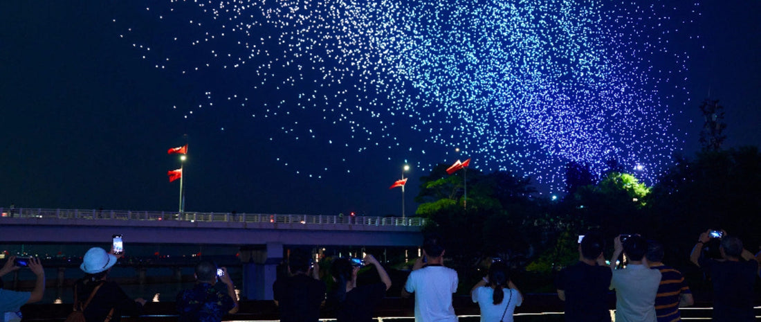 When 10,000 Drones Moved as One