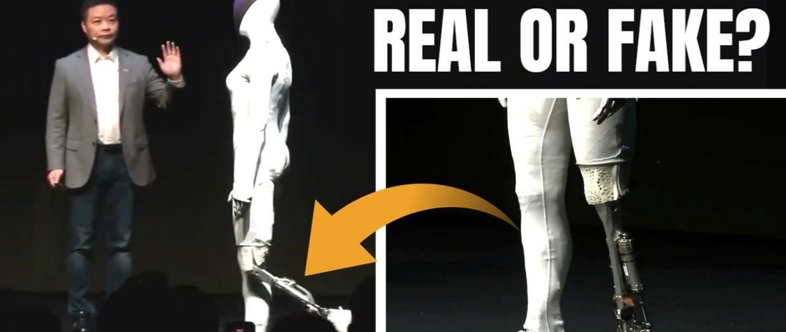 When a Robot Walked Like a Human