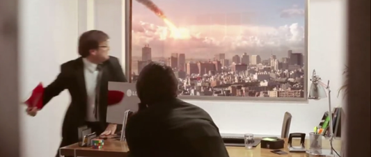 When Reality Hit the Screen — LG’s Meteor Prank That Shocked the World