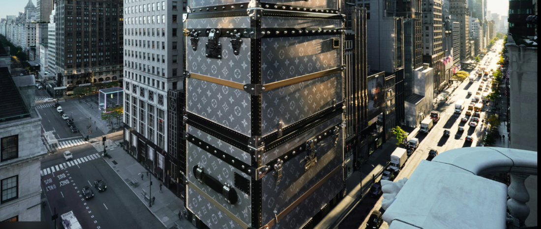 The Giant Louis Vuitton Trunk That Took Over New York City