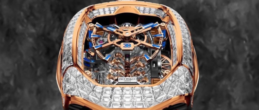 When Luxury Met Precision — The $350,000 Jacob & Co Bugatti Chiron Watch