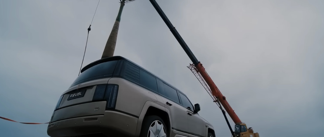 BYD Dropped a Tree on Its Own Car. And the Internet Watched.