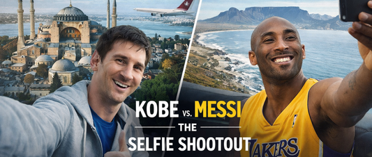 When Messi and Kobe turned selfies into a global competition
