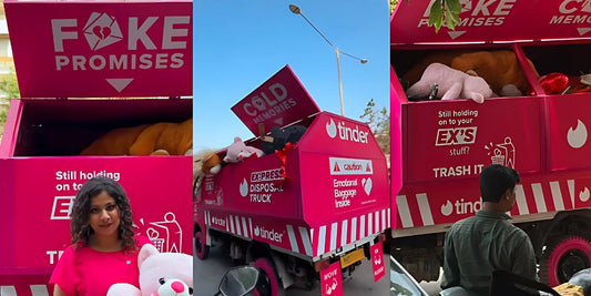Love Lost, Lessons Gained: How Tinder India’s Emotional Baggage Truck Turned Heartbreak Into a Headline